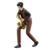 Musician Playing Saxophone