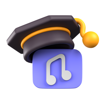 Musik  3D Icon