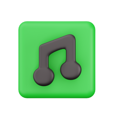 Musik  3D Icon