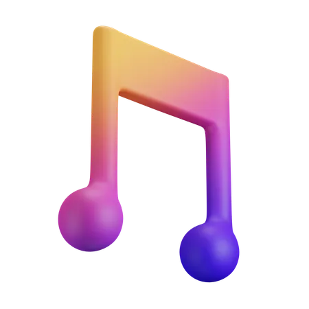 Musik  3D Icon