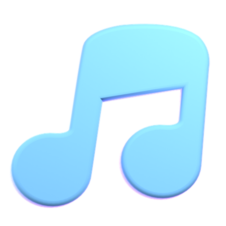 Musik  3D Icon