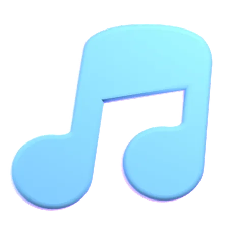 Musik  3D Icon