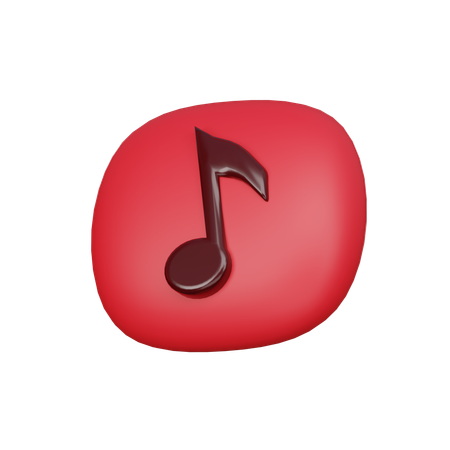 Musik  3D Icon