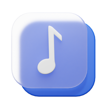 Musik  3D Icon