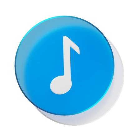 Musik  3D Icon