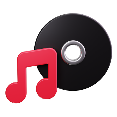 Musik  3D Icon