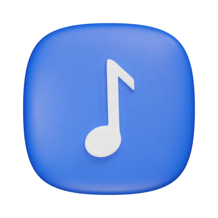 Musik  3D Icon