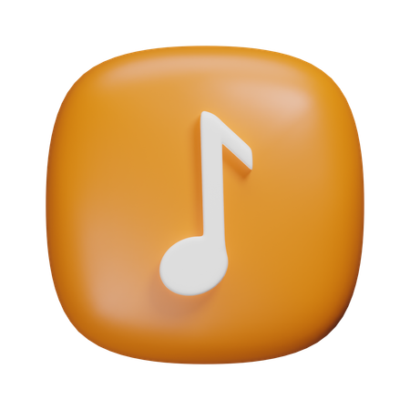 Musik  3D Icon