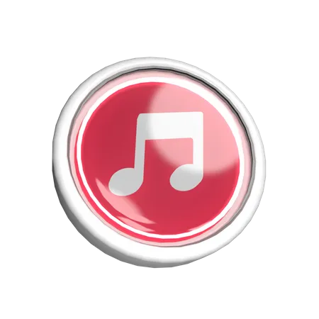 Musik  3D Icon