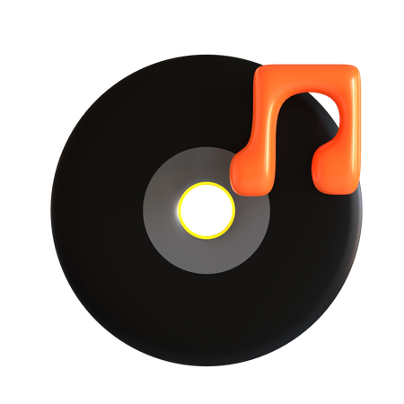 Musik  3D Icon