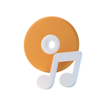 Musik-CD  3D Icon