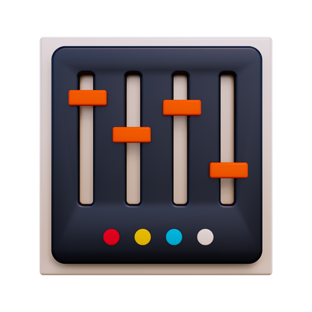 Musik-Controller  3D Icon