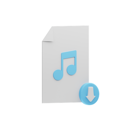 Musik herunterladen  3D Icon