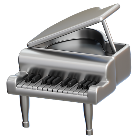 Musik Klavier  3D Icon