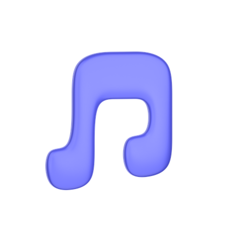 Musik Melodie  3D Icon