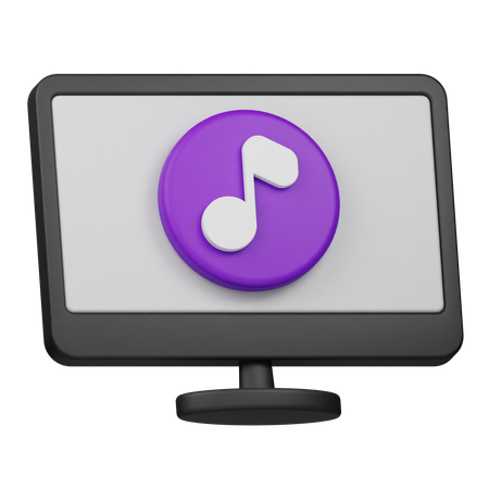 Musikspieler  3D Icon