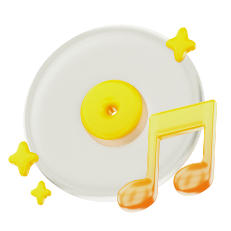 Musikspieler  3D Icon