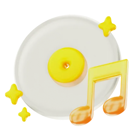 Musikspieler  3D Icon