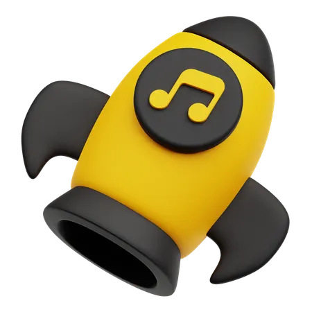 Musik-Startup  3D Icon