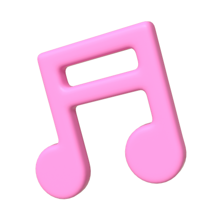 Musik Note  3D Icon