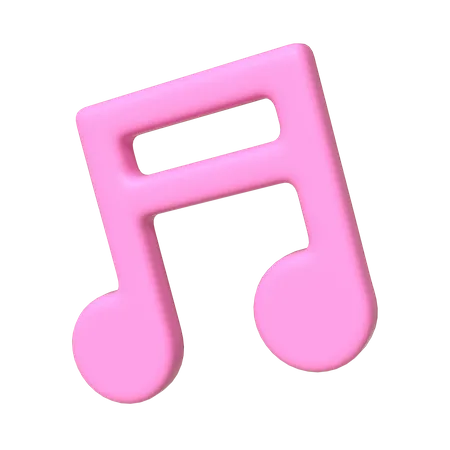 Musik Note  3D Icon