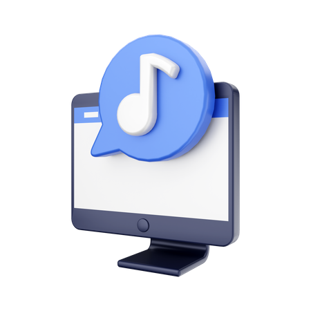 Musikspieler  3D Icon
