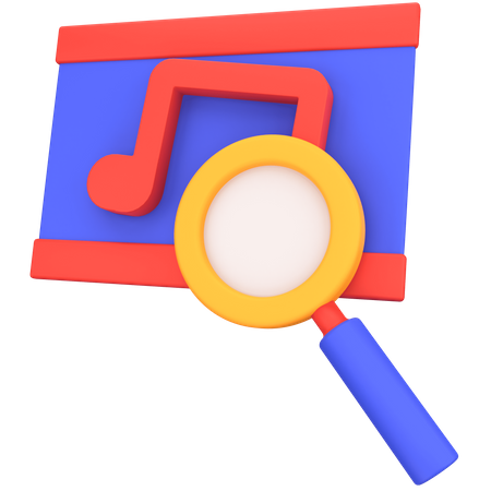 Musiksuche  3D Icon