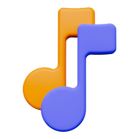 Musikton  3D Icon