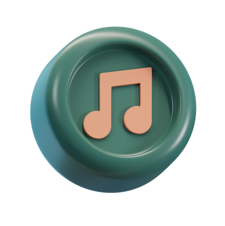 Musique  3D Icon