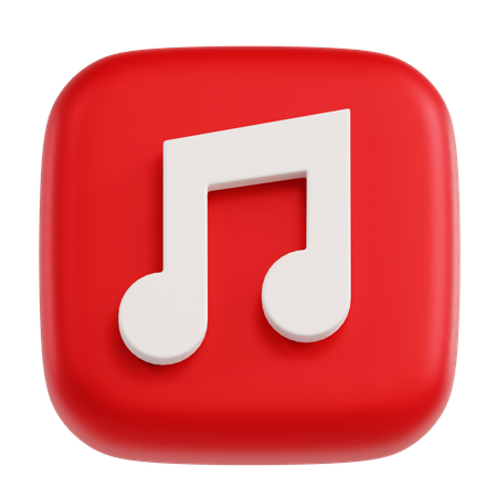 Musique  3D Icon