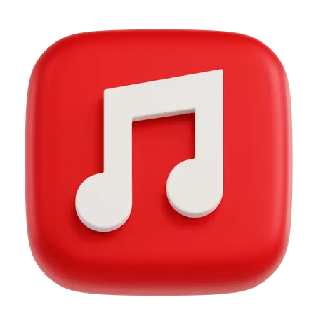 Musique  3D Icon