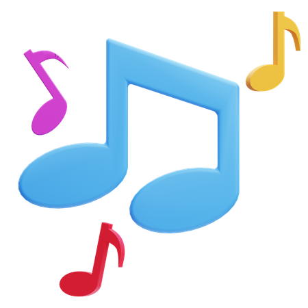 Musique  3D Icon