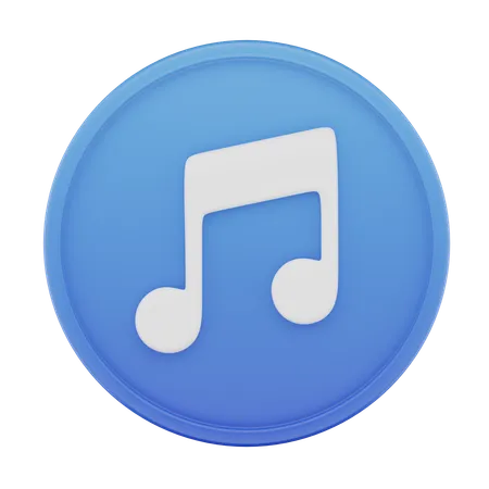 Musique  3D Icon