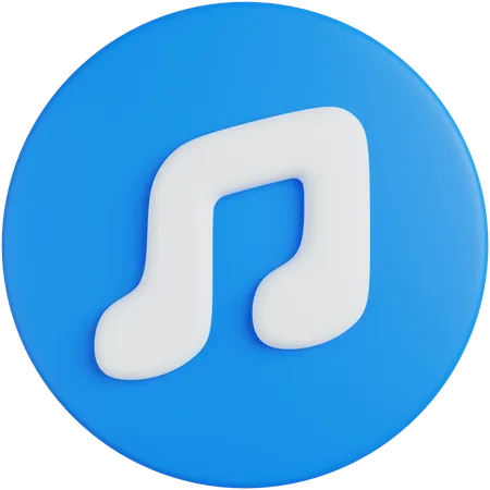 Musique  3D Icon