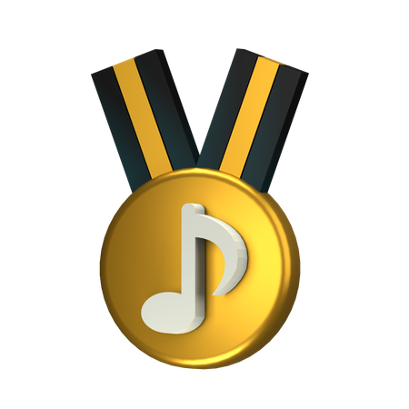 Musique  3D Icon