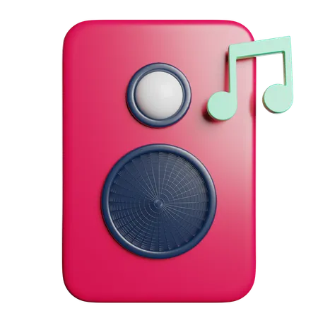 Musique de fête  3D Icon