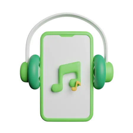 Casque Musique Audio 3D Icon