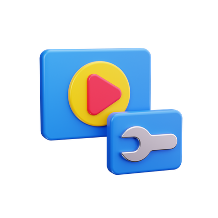 Paramètres de musique  3D Icon