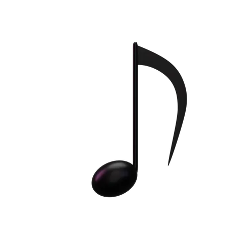 Triolet de musique  3D Icon