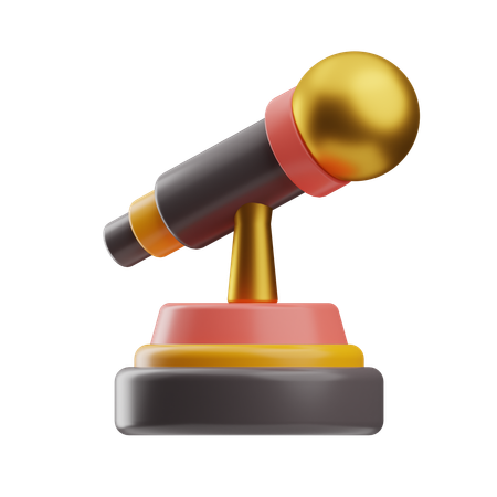 Trophée de musique  3D Icon