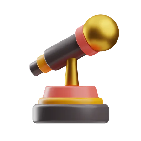 Trophée de musique  3D Icon