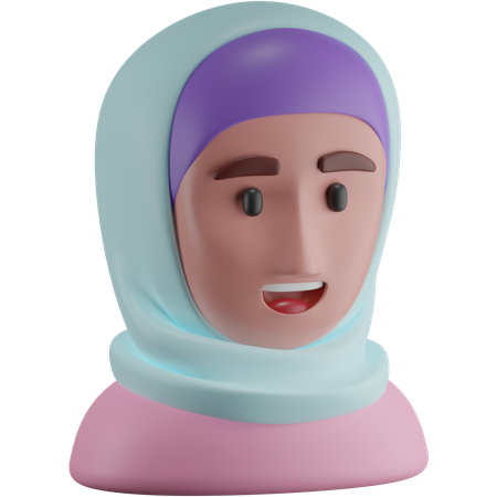 イスラム教徒  3D Icon