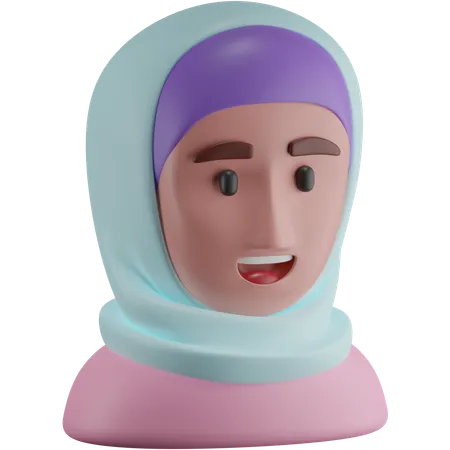 イスラム教徒  3D Icon