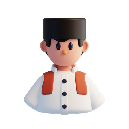 이슬람교도  3D Icon