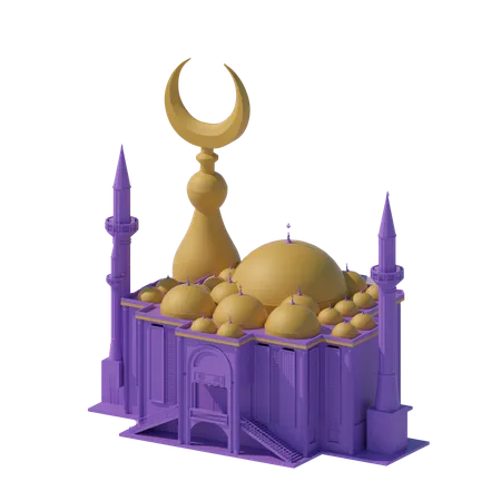 Muslim Building  3D Icon