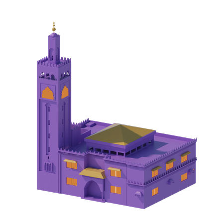 Muslim Building  3D Icon