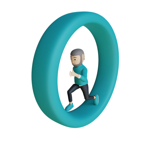 Muslim Businessman  3D Icon
