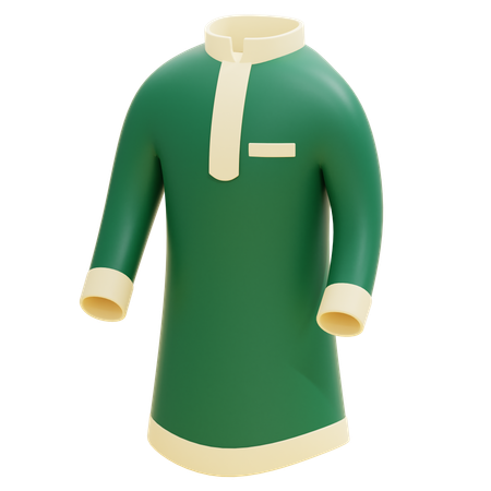 Muslim clothes  3D Icon