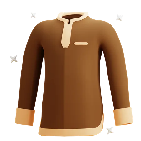 Muslim Clothes  3D Icon