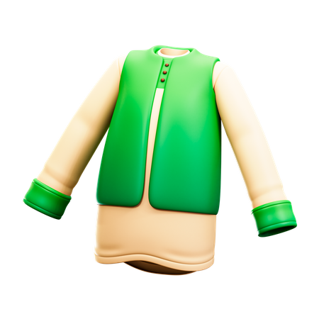 Muslim Clothes  3D Icon